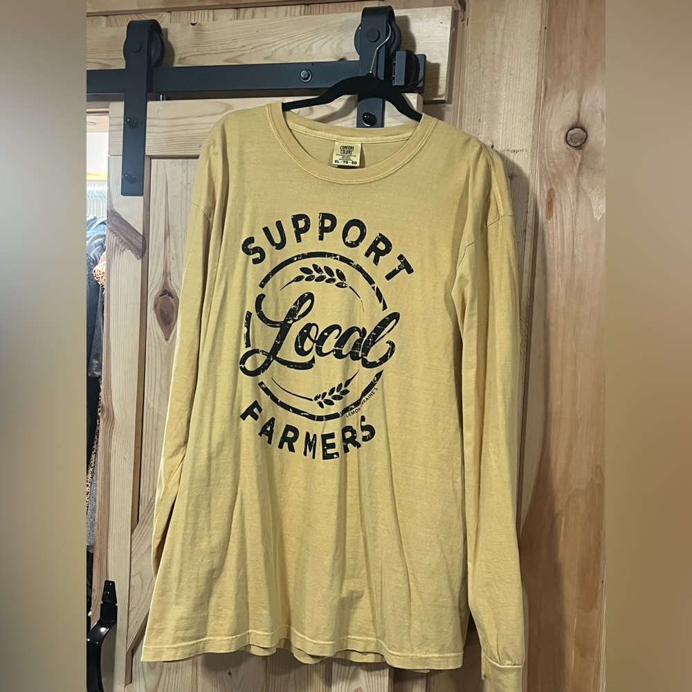 Support Local Farmers Long Sleeve